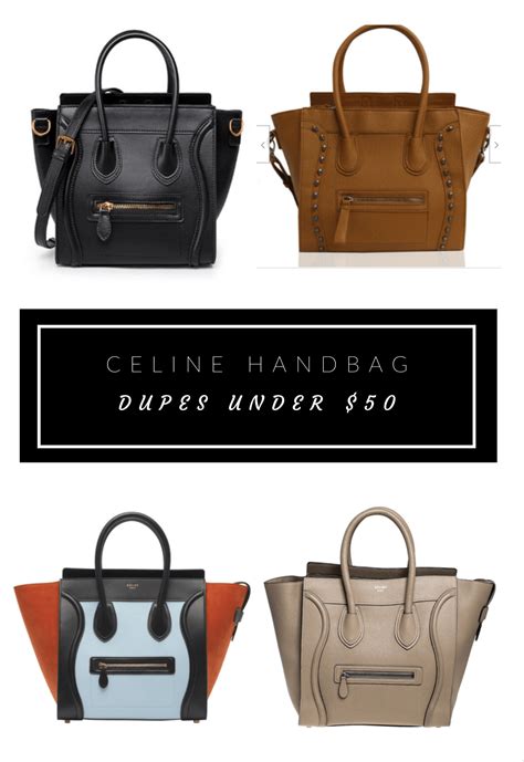 replica celine bag review|affordable handbags celine look alike.